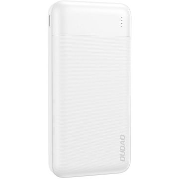 Acumulator extern K18 Pro, 20000 mAh, USB/USB-C/MicroUSB, 10W, Alb