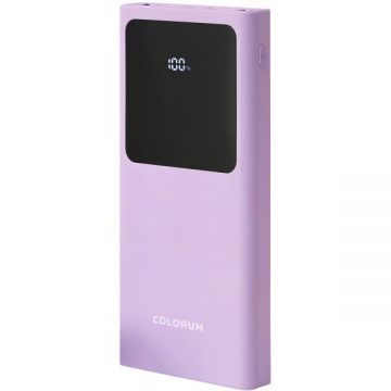 Colorum Baterie Externa Colorum CPB10-02, 10000mAh, 10W, 2 x USB-A, Mov