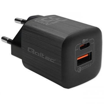 Incarcator 35W USB C USB A Fast Charging Negru