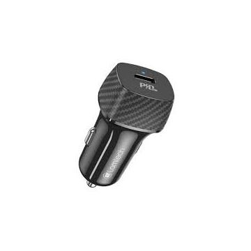 Incarcator Auto Type-C PD30W Negru