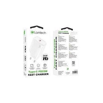 Incarcator Retea PD 25W 1xUSB Type-C Alb