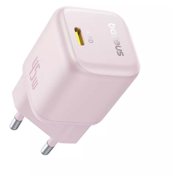 Incarcator Retea PicoGo  45W  USB-C  Fast Charger Roz