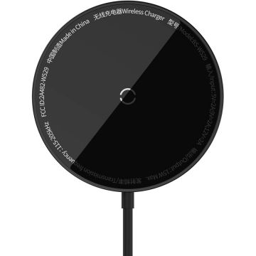 Incarcator Simple Mini 3, Putere 15W, 2A, Cablu USB-C inclus, Negru
