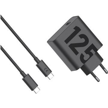 Incarcator TurboPower 125W USB-C 1m Cablu USB C Negru