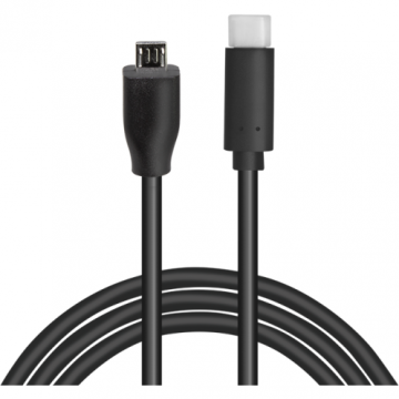 logilink Cablu de date / adaptor Logilink CU0196, USB-C Male la micro USB Male, 0.5 m, Black