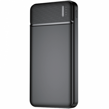 MaXlife Baterie Externa MaXlife MXPB-01, 10000mAh, 12W, 2 x USB-A, Neagra