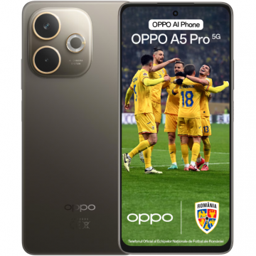 Smartphone A5 Pro 5G Dual Sim 8GB RAM 256GB Black Brown