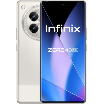 Smartphone INFINIX Zero 40, 512GB, 12GB RAM, Dual SIM, 5G, 4-Camere, Moving Titanium