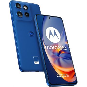 Smartphone Motorola Edge 50 Neo, 512GB, 12GB RAM, Dual SIM, 5G, 4-Camere, Pantone Nautical Blue