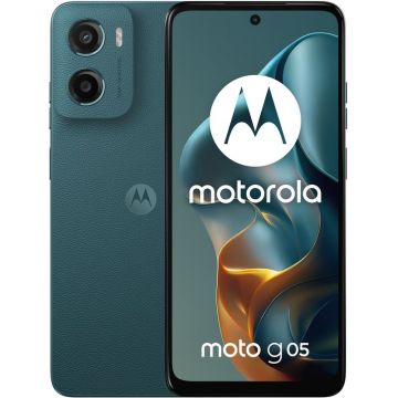 Smartphone Motorola Moto g05, 256GB, 4GB RAM, Dual SIM, 4G, Forest Green Smartphone Motorola Moto g05, 256GB, 4GB RAM, Dual SIM, 4G, Forest Green