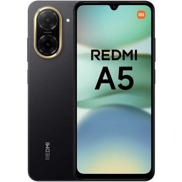 Smartphone Redmi A5 4G Dual Sim 4GB RAM 128GB Black