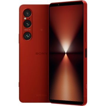 Smartphone Sony Xperia 1 VI, 512GB, 12GB RAM, Dual SIM, 5G, 4-Camere, Red