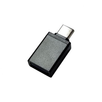 spacer Adaptor Spacer pt. smartphone, de la USB 2.0 (Mama) la Type-C (Tata), negru