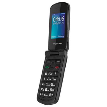 Telefon mobil Kruger&Matz Iron 5 Flip, Rugged (Negru)
