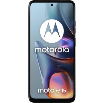 Telefon mobil Moto E15 64GB 2GB RAM Dual Sim 4G Misty Blue