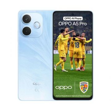 Telefon Mobil Oppo A5 Pro 4G, Procesor Qualcomm SM-6115 Snapdragon 6s 4G Gen1 Octa-Core, IPS LCD Capacitive touchscreen 6.67inch, 8GB RAM, 256GB Flash, Camera Duala 50+2MP, 4G, Wi-Fi, Dual SIM, Android (Albastru) Telefon Mobil Oppo A5 Pro 4G, Procesor Qualcomm SM-6115 Snapdragon 6s 4G Gen1 Octa-Core, IPS LCD Capacitive touchscreen 6.67inch, 8GB RAM, 256GB Flash, Camera Duala 50+2MP, 4G, Wi-Fi, Dual SIM, Android (Albastru)
