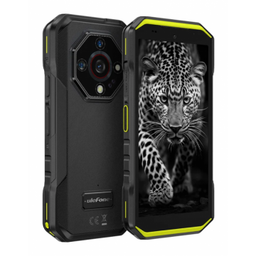 Telefon mobil Ulefone Armor X32, Verde, 5G, 5.65   LCD, 14GB RAM (6GB+8GB extensibili), 128GB ROM, Night Vision, 48MP+16MP, Android 14, Helio G91, WiFi, NFC, 5500mAh, 18W, Dual SIM