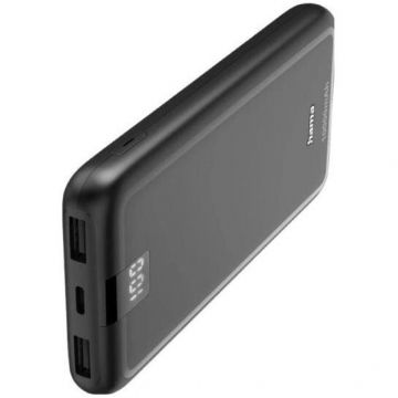 Acumulator Extern Performance 10  10000mAh    2x USB-A USB-C Gri