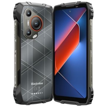 Blackview Telefon Mobil Blackview BL7000, Procesor MediaTek Dimensity 6300 Octa-Core, IPS LCD Capacitive touchscreen 6.78, 8GB RAM, 256GB Flash, Camera Duala 50+20MP, 5G, Wi-Fi, Dual SIM, Android, Negru