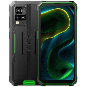 Blackview Telefon Mobil Blackview BV4800 Pro, Procesor Unisoc T606, Ecran IPS LCD touchscreen 6.56, 4GB RAM, 128GB Flash, Camera Duala 16 + 2 MP, Wi-Fi, 4G, Dual Sim, Android, Negru/Verde