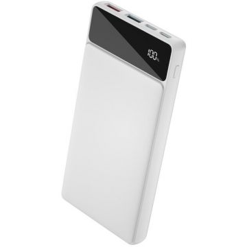 CELLECT Baterie externa, Cellect, PR132 PD20W, 10000 mAh, Alb