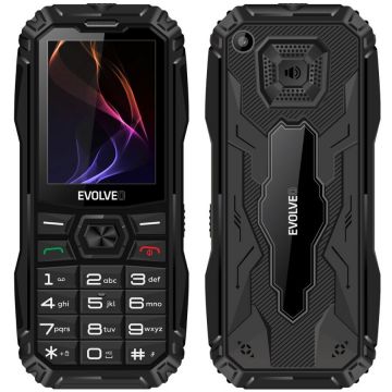 Evolveo Evolveo MP-A1-BK, MaxPhone A1, buton de apăsare telefon Dual SIM, Negru