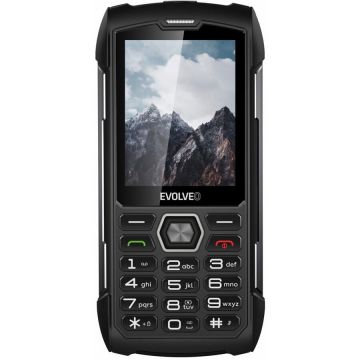 Evolveo Telefon mobil Evolveo StrongPhone H1, Dual SIM, rezistent la apa, 2G, Negru-Gri