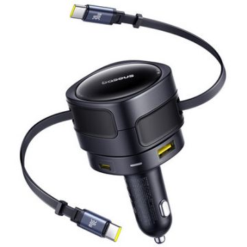 Incarcator Enjoyment Max USB-C+USB-C 90W Negru