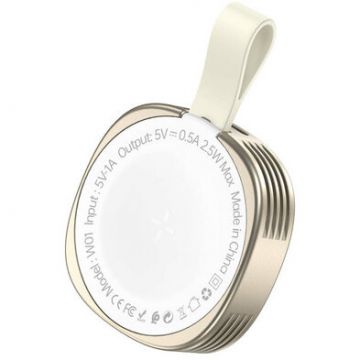 Incarcator W01 Apple Watch 2.5W Auriu