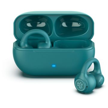 JLab JLAB Flex Open Air Clip True Wireless Earbuds - Teal JLab JLAB Flex Open Air Clip True Wireless Earbuds - Teal