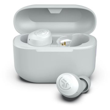 JLab JLAB Go Air Pop Plus True Wireless Earbuds - White JLab JLAB Go Air Pop Plus True Wireless Earbuds - White