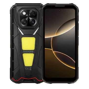 Mobile Phone Doogee V Max Play, Negru, Proiector Video, 5G, 6.78   FHD+ 120Hz, 36GB RAM (16GB + 20GB extensibili), 512GB ROM, Android 15, 200MP + 20MP Night Vision, 20500mAh, 45W, Dual SIM