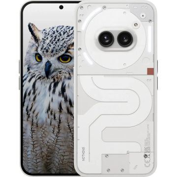NOTHING Telefon mobil Nothing Phone 2a, Dual Sim, 256GB, 12GB RAM, 5G, 6,7 inch, display AMOLED, Alb