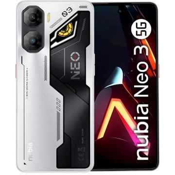 NUBIA Telefon mobil Nubia Neo 3, 8+12GB RAM, 256GB, 5G, Cyber Silver
