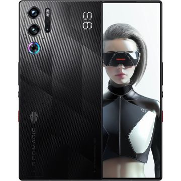 NUBIA Telefon mobil Nubia RedMagic 9S Pro Sleet, 17.3 cm (6.8), 12 GB RAM, 256 GB, Dual SIM, Android 14, 5G, Negru NUBIA Telefon mobil Nubia RedMagic 9S Pro Sleet, 17.3 cm (6.8), 12 GB RAM, 256 GB, Dual SIM, Android 14, 5G, Negru