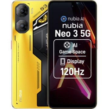 NUBIA Telefon Nubia Neo 3, 8+12GB RAM, 256GB, 5G, Titanium Gold