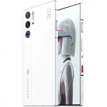 REDMAGIC Telefon Mobil Red Magic 9S Pro, Procesor Qualcomm SM8650-AB Snapdragon 8 Gen 3 Octa-Core, AMOLED Capacitive Touchscreen 6.8, 12GB RAM, 256GB Flash, Camera Tripla 50+50+2MP, Wi-Fi, 5G, Dual Sim, Android, Alb REDMAGIC Telefon Mobil Red Magic 9S Pro, Procesor Qualcomm SM8650-AB Snapdragon 8 Gen 3 Octa-Core, AMOLED Capacitive Touchscreen 6.8, 12GB RAM, 256GB Flash, Camera Tripla 50+50+2MP, Wi-Fi, 5G, Dual Sim, Android, Alb