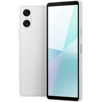 Smartphone Sony Xperia 10 VI, 128GB, 8GB RAM, Dual SIM, 5G, Tri-Camera, White