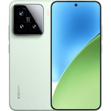 Smartphone Xiaomi 15, 512GB, 12GB RAM, Dual SIM, 5G, Green + Xiaomi 10W Wireless Power Bank 10000 mAh