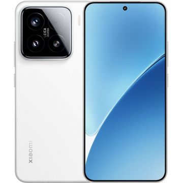Smartphone Xiaomi 15, 512GB, 12GB RAM, Dual SIM, 5G, White + Xiaomi 10W Wireless Power Bank 10000 mAh