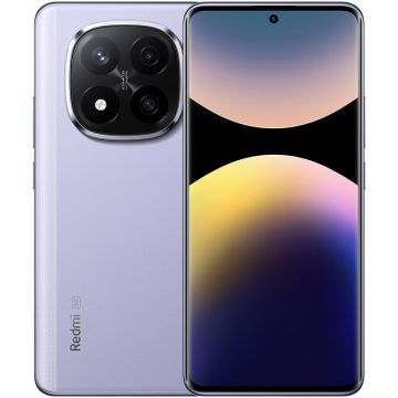 Smartphone Xiaomi Redmi Note 14 Pro+, 512GB, 12GB RAM, Dual SIM, 5G, 4-Camere, Lavender Purple