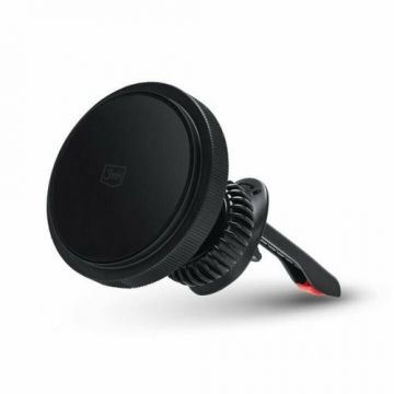 Suport auto 3mk Car MagCharge, incarcare Wireless, 15W (Negru)