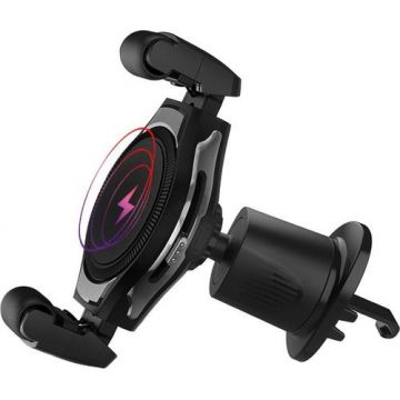 Suport auto cu incarcare wireless Extreme UCH000188, 10 W (Negru)
