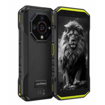 Telefon mobil Armor X32 Pro, Verde, 5G, 5.65   LCD, 16GB RAM (8GB+8GB extensibili), 256GB ROM, Night Vision, 64MP+16MP, Android 14, Dimensity 6300, WiFi 6, NFC, 5500mAh, 18W, Dual SIM