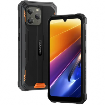 Telefon mobil BV5300 Plus 128GB 8GB RAM Dual Sim 4G Black Orange