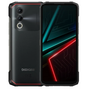 Telefon mobil Doogee Blade 20, Negru, 4G, Ecran 6.6   HD+ IPS, 20GB RAM(4GB+16GB extensibili), 128GB ROM, Android 15, Camera 16MP+8MP, T7200 Octa-Core, 10300mAh, 18W, Face ID, NFC, Dual SIM