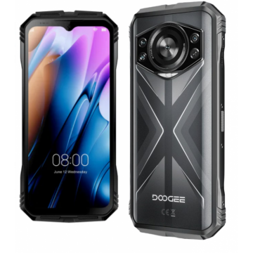 Telefon mobil Doogee S118, Argintiu, 4G, Ecran 6.72,   FHD+ 120Hz IPS, 32GB RAM (12GB + 20GB extensibil), 512GB ROM, Android 14, Helio G100 Octa Core, 50MP+32MP, 10800mAh, 33W, Dual SIM