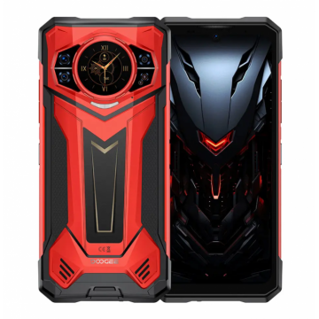 Telefon mobil Doogee S200 Plus, Rosu, 5G,  6.72   IPS FHD+  1.32   AMOLED, 36GB RAM (16GB+20GB extensibil), 512GB ROM, Camera Tripla AI 100MP, Android 14, Dimensity 7300, 10100mAh, 33W, Dual SIM