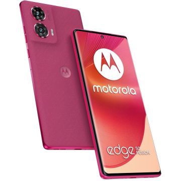 Telefon Mobil Edge 50 Fusion 17Cm 6.7Inch Dual SIM Android 14 5G USB Type-C 8GB RAM 256GB Pink
