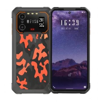 Telefon mobil F150 B2 Orange, 4G, 6.5   FHD+, Display secundar, 12GB RAM (6GB + 6GB extensibili), 256GB, 48MPX, Android 13, UMS9230, NFC, IP68, 10000mAh, Dual SIM - Copie